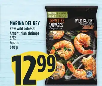 Marché Adonis Marina del rey raw wild colossal argentinian shrimps offer