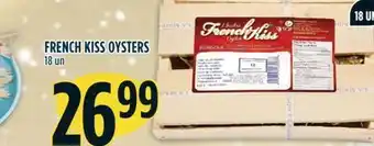 Marché Adonis French kiss oysters offer