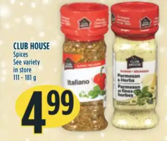 Marché Adonis Club house spices offer