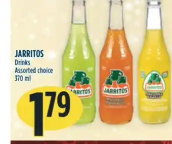 Marché Adonis Jarritos drinks offer