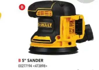 RONA Dewalt 5 sander offer