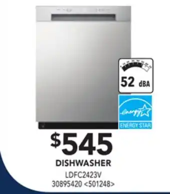 RONA Lg dishwasher offer