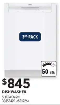 RONA Bosch dishwasher offer