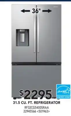 RONA Samsung 31.5 cu. ft. refrigerator offer
