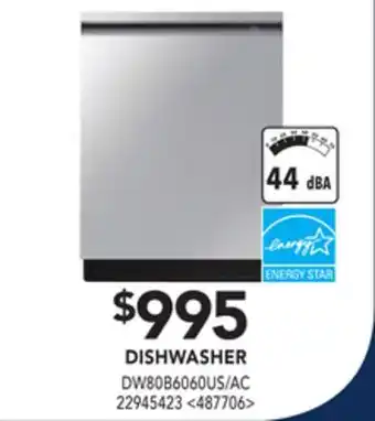 RONA Samsung dishwasher offer