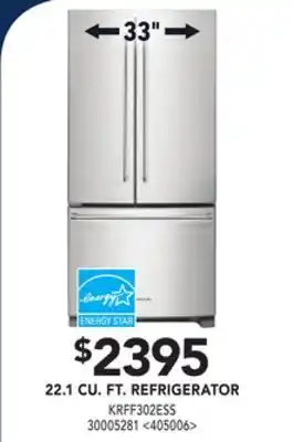 RONA Kitchenaid 22.1 cu. ft. refrigerator offer