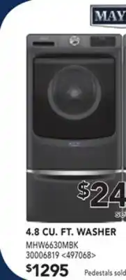 RONA Maytag 4.8 cu. ft. washer offer