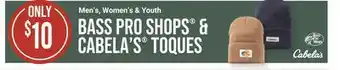 Bass Pro Bass pro shops & cabela's toques offer