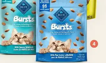 Petvalu Blue buffalo bursts cat treats offer
