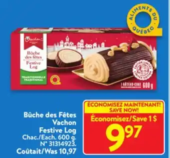 Walmart Vachon festive log offer