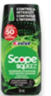 Walmart Crest gum 110 ml or complete whitening plus scope or pro-health toothpaste 3-pack or densify fluoride mouthwash 946 ml + sque offer