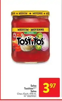 Walmart Tostitos salsa offer