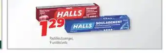 Familiprix Halls lozenges offer