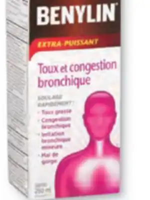 Familiprix Benylin selected syrups offer