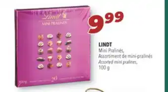 Familiprix Lindt assorted mini pralines offer