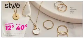 Familiprix Style selected jewelry offer