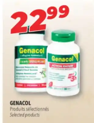 Familiprix Genacol selected products offer