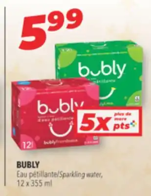 Familiprix Bubly sparkling water offer