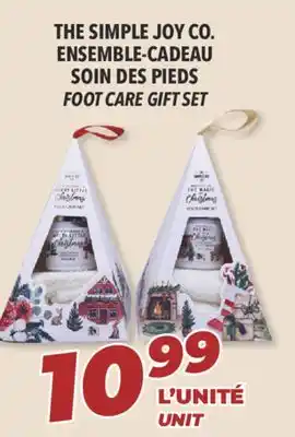 Familiprix The simple joy co. foot care gift set offer