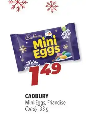 Familiprix Cadbury mini eggs candy offer