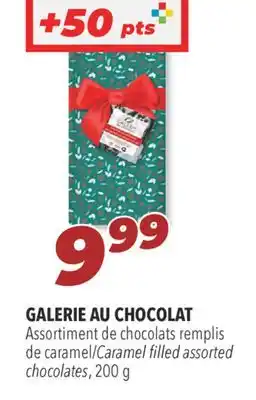 Familiprix Galerie au chocolat caramel filled assorted chocolates offer