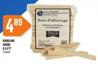 Canac Kindling wood 0.5 ft³ offer