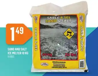 Canac Sand and salt ice melter 10 kg offer