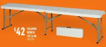 Canac Folding bench 70-7/8 in offer