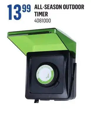 Canac All-season outdoor timer offer