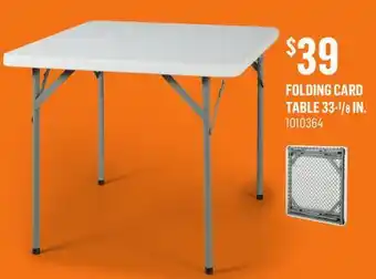 Canac Folding card table 33-1/8 in offer