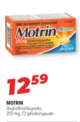 Familiprix Motrin ibuprofen 200 mg offer