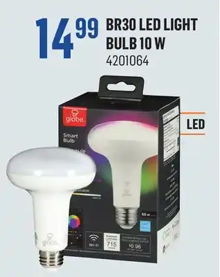 Canac Br30 led light bulb 10 w offer