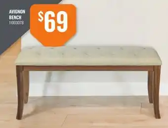 Canac Avignon bench offer