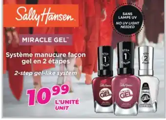 Familiprix Sally hansen miracle gel 2-step gel-like system offer