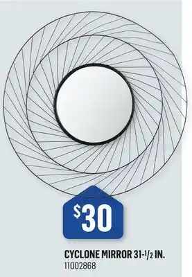 Canac Cyclone mirror 31-1/2 in offer