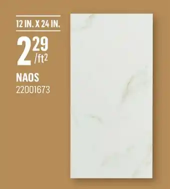 Canac Naos porcelain tiles offer