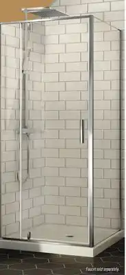 Canac Labrador corner shower 40 in. x 32 in offer