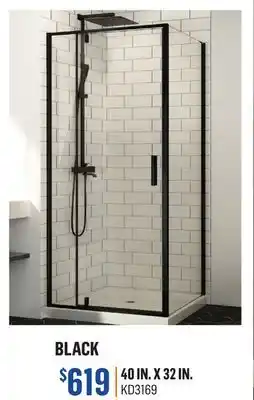 Canac Black 40 in. x 32 in offer