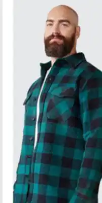 L'équipeur Dakota men's flannel work shirts offer