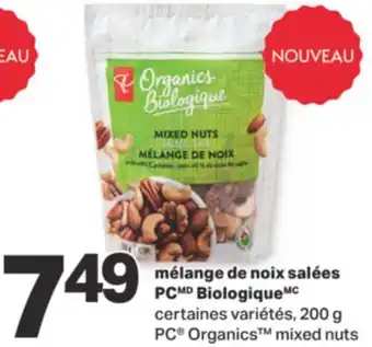 L'Intermarché Organics mixed nuts offer