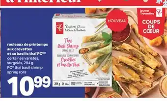L'Intermarché Rouleaux de printemps aux crevettes et au basilic thaï offer