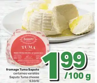 L'Intermarché Saputo tuma cheese offer