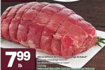 L'Intermarché Rôti ou bifteck de haut de surlonge de bœuf offer