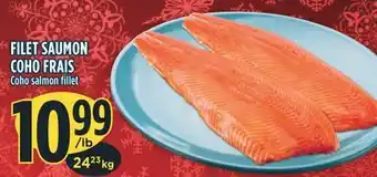 Marché Adonis Filet saumon coho frais offer