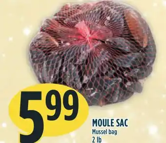 Marché Adonis Moule sac mussel bag offer