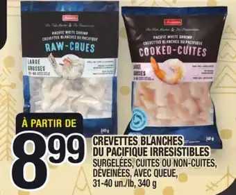 Marche Ami Crevettes blanches du pacifique irresistibles offer