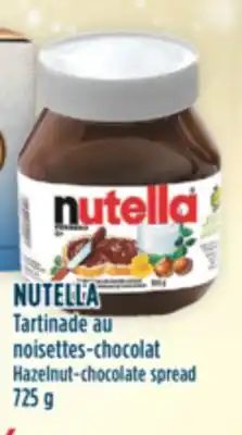 Marché Adonis Nutella tartinade au noisettes-chocolat offer