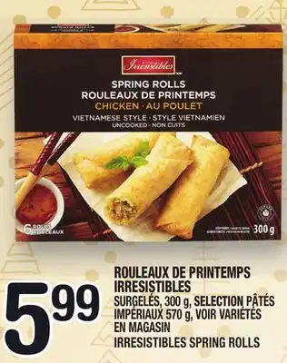 Marche Ami Rouleaux de printemps irresistibles | irresistibles spring rolls offer