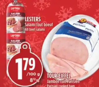 Marché Adonis Lesters salami tout boeuf offer