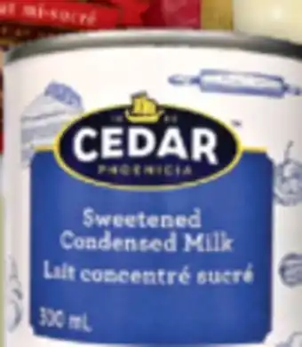Marché Adonis Cedar lait concentré sucré offer